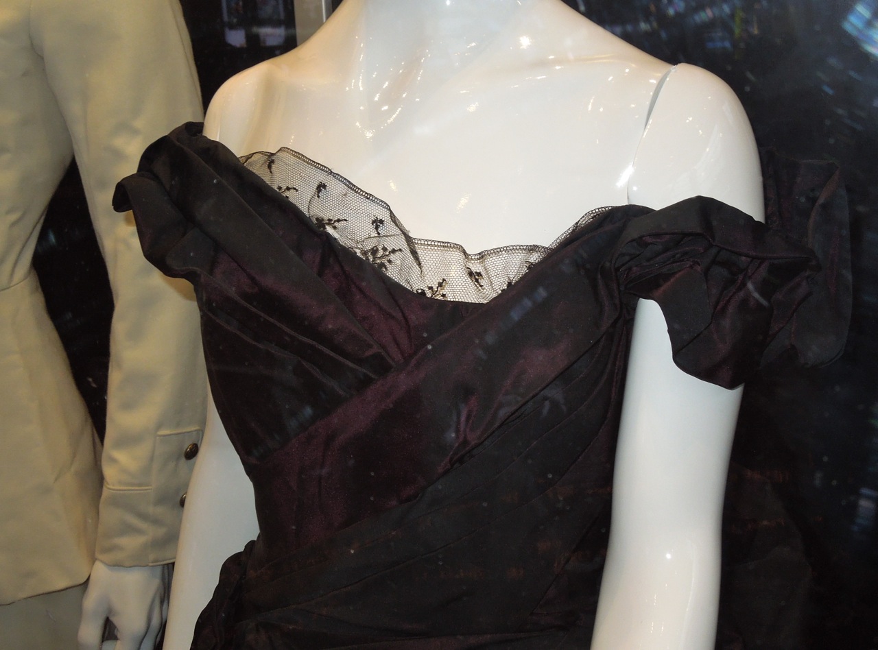 Original Anna Karenina movie costumes on display